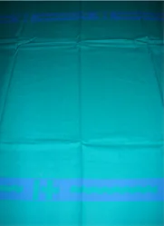 Blue woven fabric